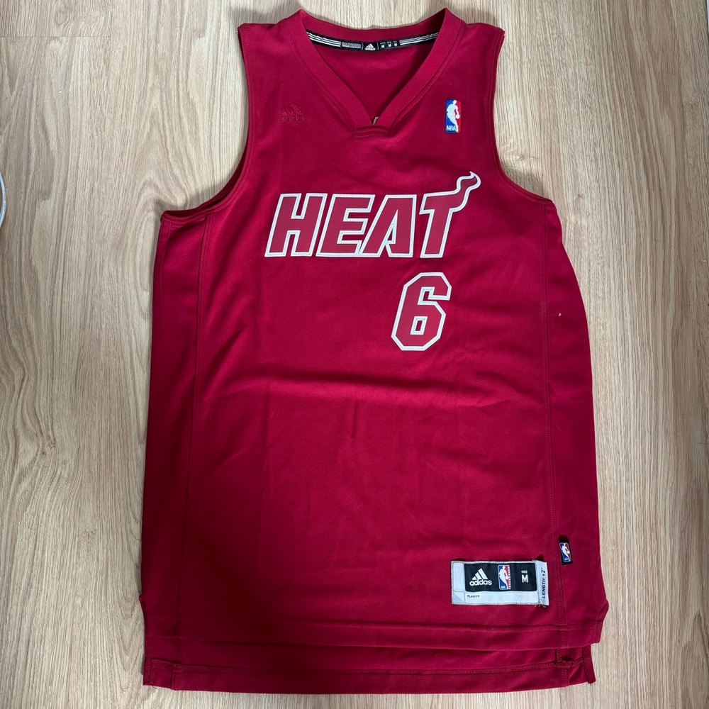 2010 Miami Heat Lebron James Christmas Jersey vintage